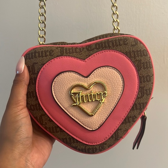 Juicy Couture Handbags - Heart Juicy Couture Crossbody Purse